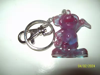 Disney  Mickey Mouse Bag Backpack Charm Keychain Purple 009 • $15