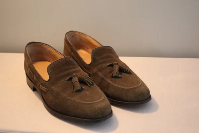 £36 • Buy Loake Brown Suede Tasselled Loafer