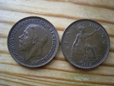 FARTHINGS GB Great Britain Victoria George Elizabeth Farthing Choice • £1.99