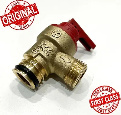 Genuine Vaillant Ecotec Plus 824 3 Bar Pressure Relief Valve Prv 178985 • £12.95