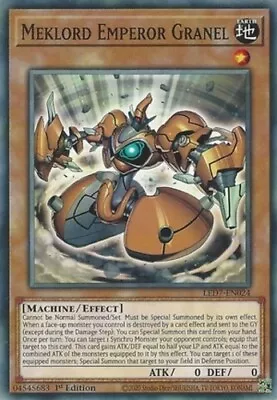 Yugioh! Meklord Emperor Granel - LED7-EN024 - Common - 1st Edition Near Mint En • $0.99