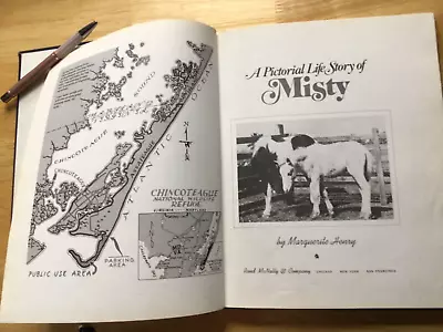 A Pictorial Life Story Of Misty By Marguerite Henry (Hardcover) • $89.95