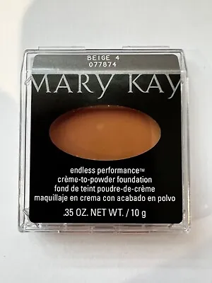 MARY KAY Endless Performance Crème-to-Powder Foundation BEIGE 4 • $14.50