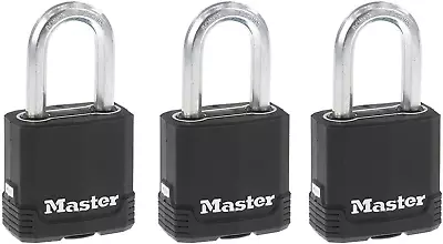 Master Lock Magnum Outdoor Padlock With Key And Weatherproof Cover Keyed Alike  • $39.89