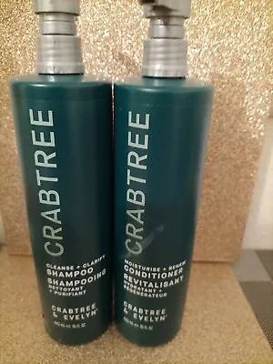 Crabtree And Evelyn Hair Conditioner And Shampoo Set Of Two • £38