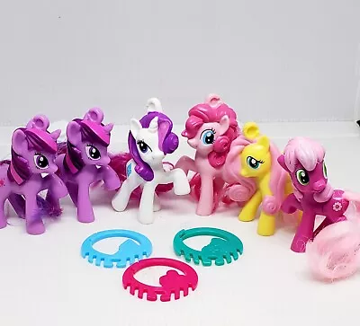 My Little Pony - 6 Figure 2012 McDonald's Lot - Pinkie Pie Twilight Sparkle • $6