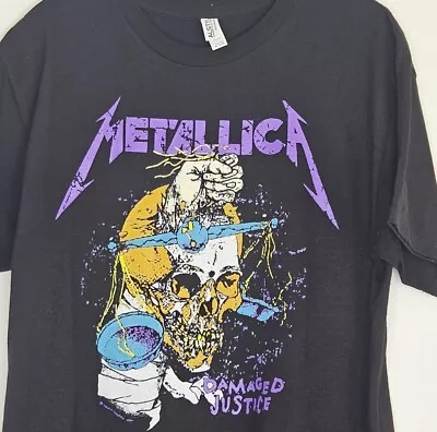 Metallica  VINTAGE Damaged Justice T-Shirt  • $25