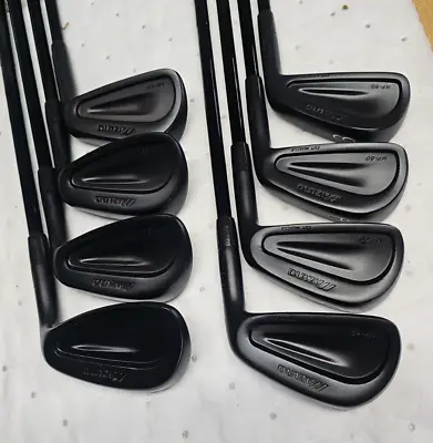 Mizuno Mp 60 3-pw Black Nitride Blueprinted Spine Aligned Black Pvd Kbs Flt S+ • $749.99