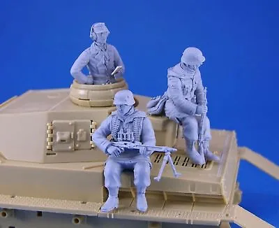 Legend 0116 1/35 WWII German Tank Crew And Riders Set • $34.19