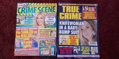 £2.50 • Buy Crime Scene And True Crime Magazines
