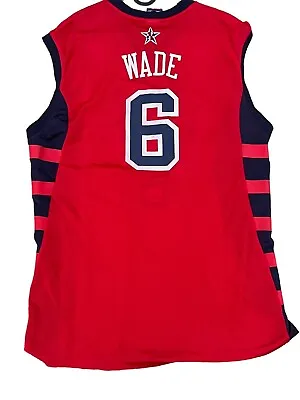 Dwayne Wade 2004 USA Reebok Jersey Size Mens XL Olympic Jersey • $29.69