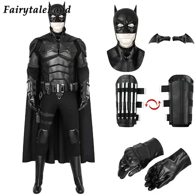 Batman 2022 Bruce Wayne Cosplay Costume Robert Pattinson Outfit Breastplate • $332.91