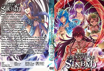 Anime  Magi Adventure Of Sinbad  1-13 Ep 2 Dvd Eng-audio 1 Box 2016 • $25