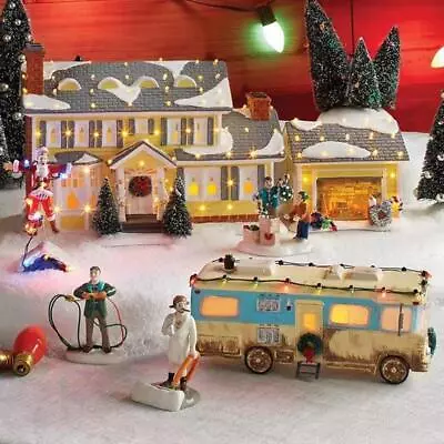 Cousin Eddie's RV Department Snow Village National Lampoon Vacation House Decor • $26.99