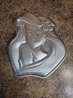 Wilton Disney The Little Mermaid Ariel Cake Baking Pan Mold #2105-4355 Set Of 2 • $10.35