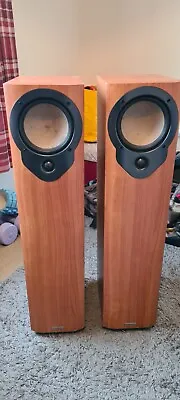 Mission M33 Floorstanding 100W Speakers With Carpet Spikes • £75