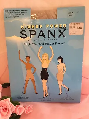 Vintage  Spanx High Waisted Power Panty Size A Bare • $9.44