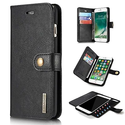 $19.94 • Buy Premium Leather Wallet Card Holder Flip Stand Case For IPhone 7 Plus IPhone 6S