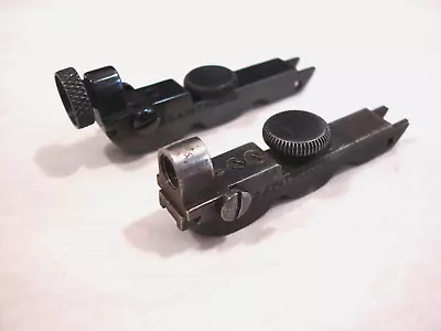 2 Vintage Winchester Model 71 Rifle No. 98a  Bolt Peep  Sights For Parts Only • $355
