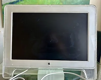 Vintage Apple 22 In Cinema Display M8149 ADC Clear Acrylic (Not Functioning) • $89.99