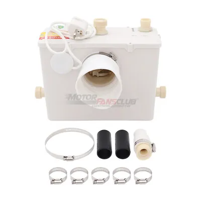 400W Sanitary Macerator Disposal Pump Unit Toilet Sink Shower Fully Automatic • $126.99