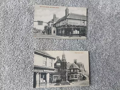 2x Postcards - Waltham Cross - Charles Martin • £3.50