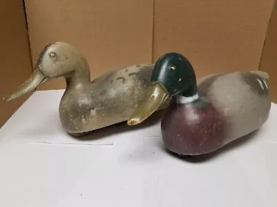 Vintage Victor Animal Trap Mallard Duck Decoy Lot • $14.99