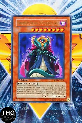 Vennominon The King Of Poisonous Snakes TAEV-EN014 1st Ed Ultra Rare Yugioh Card • £2.99