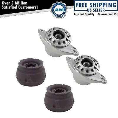 Front Rear Upper Shock Strut Mount Driver Passenger Kit Set 4pc For Jetta Golf • $53.16