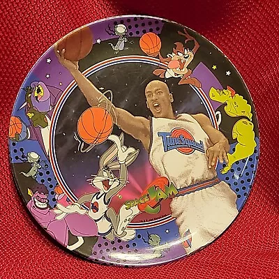 VTG 1996 SPACE JAM Melamine Plate Michael Jordan Tune Squad Bugs Bunny Taz ~ Zak • $18.69