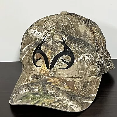 Realtree Men's Camo Mesh-Back Snapback Adjustable Hunting Hat Cap • $11.99