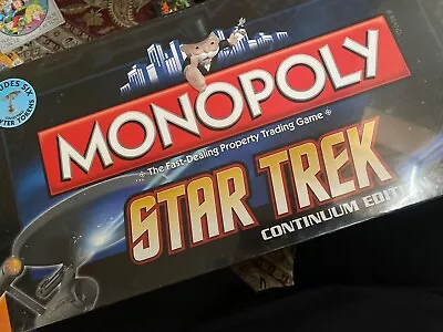 FACTORY SEALED NIB Star Trek 2009 Continuum Edition Monopoly Board Game • $40