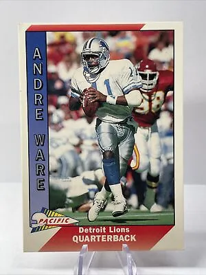 1991 Pacific Andre Ware Detroit Lions #147 • $1.75