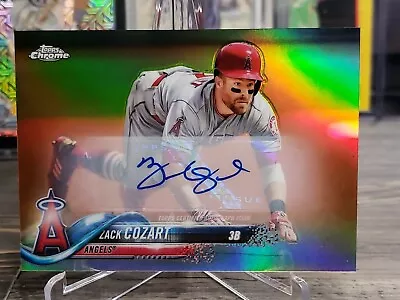 Zack Cozart 2018 Topps Chrome Update Refractor Auto Angels  • $4.49