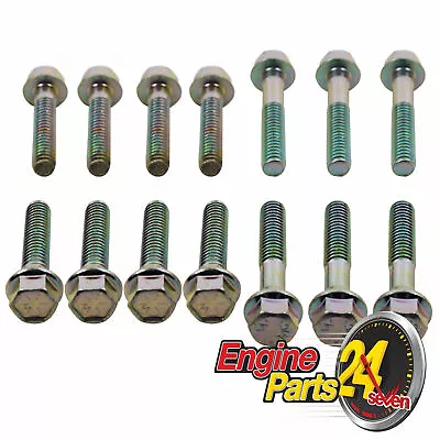 Holden V8 253 308 Red Motor Inlet Manifold Bolt Set Hj Hx Hz Vb 9427729 9436896 • $59.60