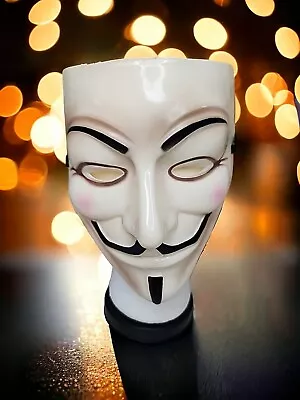 V FOR VENDETTA Costume MASK Warner Brothers With Elastic Band 2017 EUC • $14.99