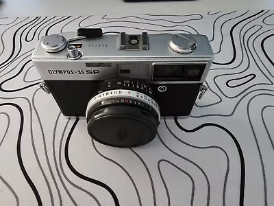 F Vintage Olympus-35 SP Film Rangefinder Camera W/ G. Zuiko 1.7 42mm Lens • £175