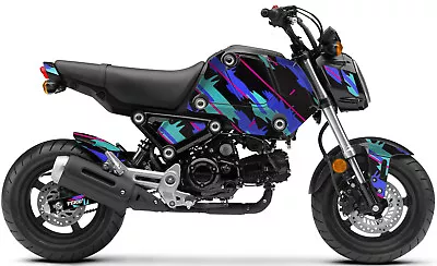 Grom MSX125 Graphics Oil Splash Hks BLK JDM Decal Sticker 2021 2022 2023 2024 • $140.56