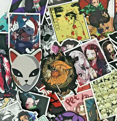 50pc Random Demon Slayer Anime Phone Laptop Wall Decal Peeker Sticker Pack • $7.99