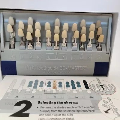 1 Set VITA 29 Colors Resin Dental Toothguide 3D Master With Bleached Shade Guide • $39.95