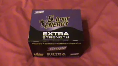 5 Hour ENERGY Shot Extra Strength Grape 1.93 Oz. 12 Count • $27.99