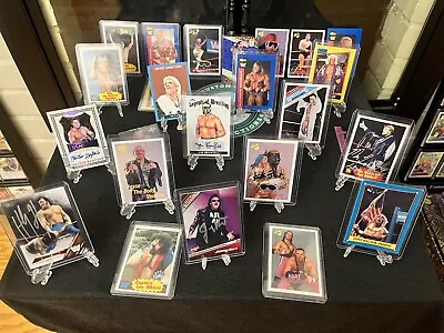 WWE Legends 20 Card Lot - Autos/Rookies/#’d/ Vintage & Modern • $70