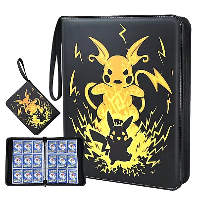 $27.99 • Buy Pokemon Card Book Holder Binder Album Collection 900 Pocket Trading Cards Case