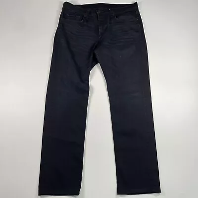 J Brand Jeans Men’s 34 Blue Kane Slim Straight Fit Dark Wash MEASURES 36x30.5 • $27.26