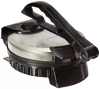 $63.20 • Buy Electric Tortilla Maker 8  Adjustable Heat Stainless Steel Non Stick