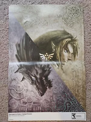 The Legend Of Zelda: Twilight Princess 15.5''x11.5'' Double Sided Poster Wolf • $14.99