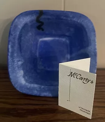 McCarty’s Pottery Blue 5.75” Bowl GENUINE- 1st Quality • $140