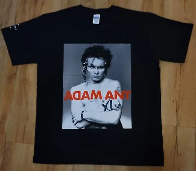 $50 • Buy Adam Ant 2011 Tour T-Shirt Men's Size-Large London England Show 5/26/11 New