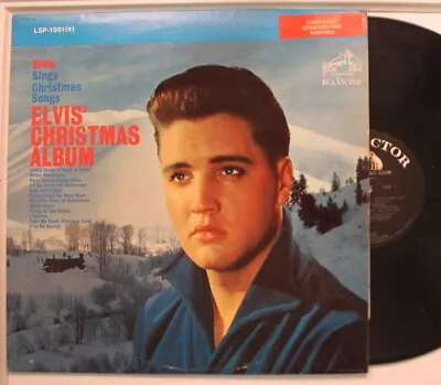 Elvis Presley Lp Christmas Album (1964) (W/ Red Stereo Sticker) On Rca - Vg+ To • $24.99