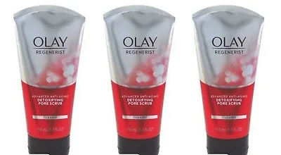 $51.01 • Buy BL Olay Regenerist Detoxifying Pore Scrub 5 Oz Tube - THREE PACK